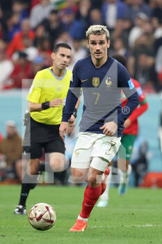 2022-12-14 - Antoine Griezmann of France during the FIFA World Cup 2022, Semi-final football match between France and Morocco on December 14, 2022 at Al Bayt Stadium in Al Khor, Qatar - FOOTBALL - WORLD CUP 2022 - 1/2 - FRANCE V MOROCCO - FIFA WORLD CUP - SOCCER