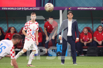 2022-12-17 - Croatia head coach Zlatko Dalic during the FIFA World Cup 2022, third place football match between Croatia and Morocco on December 17, 2022 at Khalifa International Stadium in Ar-Rayyan, Qatar - FOOTBALL - WORLD CUP 2022 - 3RD PLACE - CROATIA V MOROCCO - FIFA WORLD CUP - SOCCER
