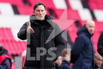 2022-01-23 - Head coach Roger Schmidt of PSV Eindhoven during the Netherlands championship Eredivisie football match between PSV Eindhoven and Ajax on January 23, 2022 at Philips Stadion in Eindhoven, Netherlands - PSV EINDHOVEN VS AJAX - NETHERLANDS EREDIVISIE - SOCCER