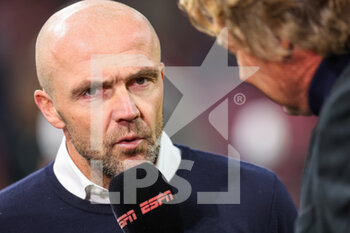 2022-11-06 - Coach Alfred Schreuder of Ajax during the Netherlands championship Eredivisie football match between Ajax and PSV on November 6, 2022 at the Johan Cruijff Arena in Amsterdam, Netherlands - FOOTBALL - NETHERLANDS CHAMP - AJAX V PSV - NETHERLANDS EREDIVISIE - SOCCER