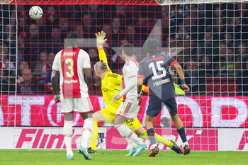 2022-11-06 - Erick Gutierrez of PSV scores his sides second goal during the Netherlands championship Eredivisie football match between Ajax and PSV on November 6, 2022 at the Johan Cruijff Arena in Amsterdam, Netherlands - FOOTBALL - NETHERLANDS CHAMP - AJAX V PSV - NETHERLANDS EREDIVISIE - SOCCER