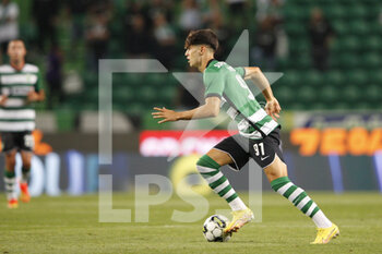 2022-08-27 - Rodrigo Ribeiro of Sporting CP during the Portuguese championship, Liga Bwin football match between Sporting CP and GD Chaves on August 27, 2022 at Jose Alvalade stadium in Lisbon, Portugal - FOOTBALL - PORTUGUESE CHAMP - SPORTING CP V CHAVES - PORTUGUESE PRIMEIRA LIGA - SOCCER