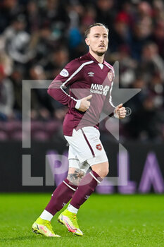 2022-01-26 - Barrie McKay (18) of Heart of Midlothian during the Scottish championship, Cinch SPFL Premiership football match between Heart of Midlothian and Celtic on January 26, 2022 at Tynecastle Park in Edinburgh, Scotland - HEART OF MIDLOTHIAN VS CELTIC - SCOTTISH PREMIERSHIP - SOCCER
