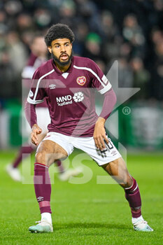 2022-01-26 - Ellis Simms (20) of Heart of Midlothian FC during the Scottish championship, Cinch SPFL Premiership football match between Heart of Midlothian and Celtic on January 26, 2022 at Tynecastle Park in Edinburgh, Scotland - HEART OF MIDLOTHIAN VS CELTIC - SCOTTISH PREMIERSHIP - SOCCER
