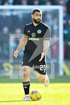 2022-02-27 - Celtic's Cameron Carter-Vickers during the Scottish championship, Cinch Premiership football match between Hibernian and Celtic on February 27, 2022 at Easter Road Stadium in Edinburgh, Scotland - HIBERNIAN VSCELTIC - SCOTTISH PREMIERSHIP - SOCCER