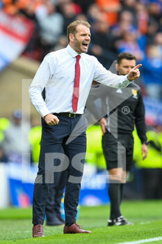 2022-05-21 - Hearts manager Robbie Neilson during the Scottish Cup, Final football match between Rangers and Heart of Midlothian on May 21, 2022 at Hampden Park in Glasgow, Scotland - SCOTTISH CUP FINAL - RANGERS VS HEART OF MIDLOTHIAN - SCOTTISH PREMIERSHIP - SOCCER