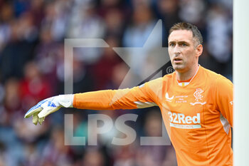 2022-05-21 - Rangers goalkeeper Allan McGregor during the Scottish Cup, Final football match between Rangers and Heart of Midlothian on May 21, 2022 at Hampden Park in Glasgow, Scotland - SCOTTISH CUP FINAL - RANGERS VS HEART OF MIDLOTHIAN - SCOTTISH PREMIERSHIP - SOCCER