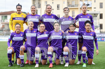 2022-01-16 - Line-up Fiorentina Femminile - ACF FIORENTINA VS US SASSUOLO - ITALIAN SERIE A WOMEN - SOCCER