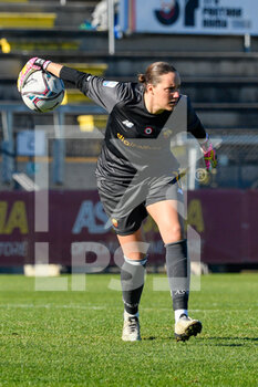 2022-01-15 - Emma Lind (AS Roma Women) during the Italian Football Championship League A Women 2021/2022 match between AS Roma Women vs Empoli Ladies at the Tre Fontane stadium on 15 January 2021. - AS ROMA WOMEN VS EMPOLI LADIES - ITALIAN SERIE A WOMEN - SOCCER