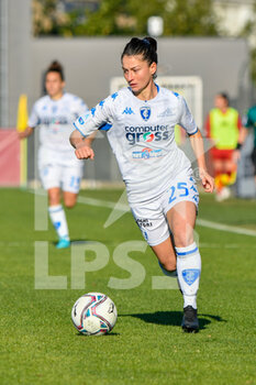 2022-01-15 - Isotta Nocchi (Empoli Ladies) during the Italian Football Championship League A Women 2021/2022 match between AS Roma Women vs Empoli Ladies at the Tre Fontane stadium on 15 January 2021. - AS ROMA WOMEN VS EMPOLI LADIES - ITALIAN SERIE A WOMEN - SOCCER