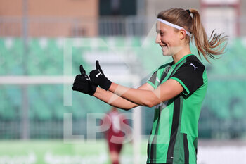 2022-01-22 - Kamila Dubcova of US SASSUOLO celebrates after scoring a goal during the Serie A Women match between US Sassuolo and Hellas Verona FC at Enzo Ricci on January 22, 2022 in Sassuolo (MO), Italy. - US SASSUOLO VS HELLAS VERONA WOMEN - ITALIAN SERIE A WOMEN - SOCCER
