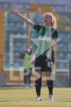 2022-01-22 - Maria Luisa Filangeri of US SASSUOLO gesture during the Serie A Women match between US Sassuolo and Hellas Verona FC at Enzo Ricci on January 22, 2022 in Sassuolo (MO), Italy. - US SASSUOLO VS HELLAS VERONA WOMEN - ITALIAN SERIE A WOMEN - SOCCER