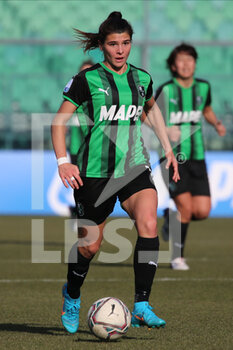 2022-01-22 - Sofia Cantore of US SASSUOLO in action during the Serie A Women match between US Sassuolo and Hellas Verona FC at Enzo Ricci on January 22, 2022 in Sassuolo (MO), Italy. - US SASSUOLO VS HELLAS VERONA WOMEN - ITALIAN SERIE A WOMEN - SOCCER