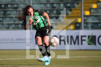 2022-01-22 - Haley Bugeja of US SASSUOLO in action during the Serie A Women match between US Sassuolo and Hellas Verona FC at Enzo Ricci on January 22, 2022 in Sassuolo (MO), Italy. - US SASSUOLO VS HELLAS VERONA WOMEN - ITALIAN SERIE A WOMEN - SOCCER