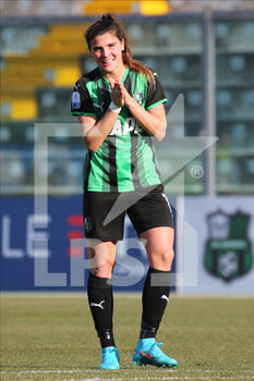 2022-01-22 - Sofia Cantore of US SASSUOLO reaction during the Serie A Women match between US Sassuolo and Hellas Verona FC at Enzo Ricci on January 22, 2022 in Sassuolo (MO), Italy. - US SASSUOLO VS HELLAS VERONA WOMEN - ITALIAN SERIE A WOMEN - SOCCER