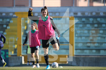 2022-01-22 - Sofia Cantore of US SASSUOLO in action during the Serie A Women match between US Sassuolo and Hellas Verona FC at Enzo Ricci on January 22, 2022 in Sassuolo (MO), Italy. - US SASSUOLO VS HELLAS VERONA WOMEN - ITALIAN SERIE A WOMEN - SOCCER