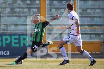 2022-01-22 - Lana Clelland of US SASSUOLO in action (goal) during the Serie A Women match between US Sassuolo and Hellas Verona FC at Enzo Ricci on January 22, 2022 in Sassuolo (MO), Italy. - US SASSUOLO VS HELLAS VERONA WOMEN - ITALIAN SERIE A WOMEN - SOCCER