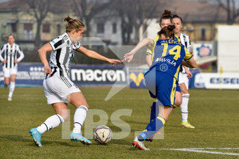 2022-02-06 - Valentina Cernoia (Juventus) AND Ana Jelencic (Verona) - HELLAS VERONA WOMEN VS JUVENTUS FC - ITALIAN SERIE A WOMEN - SOCCER
