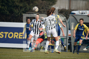2022-02-06 - Julia Grosso (Juventus) AND Andrea Staskova (Juventus) - HELLAS VERONA WOMEN VS JUVENTUS FC - ITALIAN SERIE A WOMEN - SOCCER