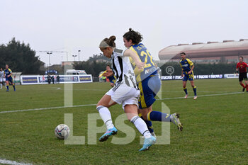 2022-02-06 - Valentina Cernoia (Juventus) AND ELENA DE CAO - HELLAS VERONA WOMEN VS JUVENTUS FC - ITALIAN SERIE A WOMEN - SOCCER