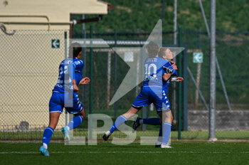 2022-02-27 - Cecilia Prugna (Empoli) celebrates after scoring a goal of 2 - 0 - EMPOLI LADIES VS JUVENTUS FC - ITALIAN SERIE A WOMEN - SOCCER