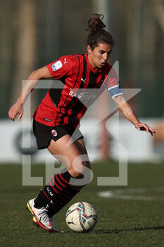 2022-03-06 - Valentina Bergamaschi (AC Milan) in action - AC MILAN VS NAPOLI FEMMINILE - ITALIAN SERIE A WOMEN - SOCCER