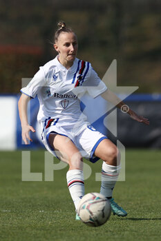 2022-03-20 - Michela Giordano (UC Sampdoria) in action - INTER - FC INTERNAZIONALE VS UC SAMPDORIA - ITALIAN SERIE A WOMEN - SOCCER