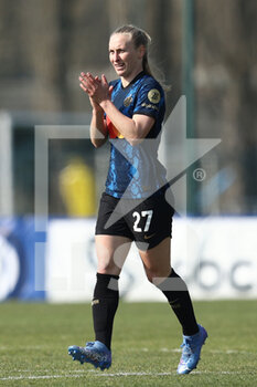 2022-03-20 - Henrietta Csiszar (FC Internazionale) celebrates after scoring his side's first goal of the match - INTER - FC INTERNAZIONALE VS UC SAMPDORIA - ITALIAN SERIE A WOMEN - SOCCER