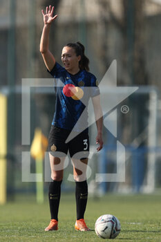 2022-03-20 - Elin Landstrom (FC Internazionale) gestures - INTER - FC INTERNAZIONALE VS UC SAMPDORIA - ITALIAN SERIE A WOMEN - SOCCER