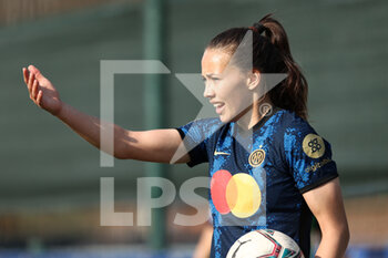 2022-03-20 - Elin Landstrom (FC Internazionale) gestures - INTER - FC INTERNAZIONALE VS UC SAMPDORIA - ITALIAN SERIE A WOMEN - SOCCER