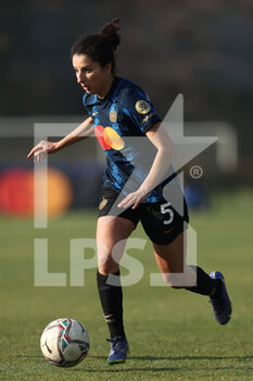 2022-03-20 - Ghoutia Karchouni (FC Internazionale) in action - INTER - FC INTERNAZIONALE VS UC SAMPDORIA - ITALIAN SERIE A WOMEN - SOCCER
