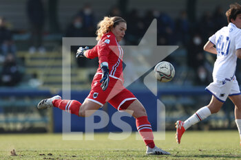 2022-03-20 - Amanda Tampieri (UC Sampdoria) in action - INTER - FC INTERNAZIONALE VS UC SAMPDORIA - ITALIAN SERIE A WOMEN - SOCCER