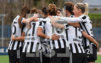 2022-03-19 - Arianna Caruso (21) Juventus Women celebrates after scoring a goal 0 2 during the Italian Football Championship League A Women 2021/2022 match between Napoli Femminile vs Juventus Women at the Arena Giuseppe Piccolo stadium in Cercola (NA), Italy, on 19 march 2022 - NAPOLI FEMMINILE VS JUVENTUS FC - ITALIAN SERIE A WOMEN - SOCCER