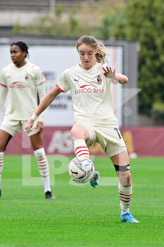 2022-03-19 - Christy Grimshaw (AC Milan) during the Italian Football Championship League A Women 2021/2022 match between AS Roma vs AC Milan at the Tre Fontane stadium on 19 March 2021. - AS ROMA VS AC MILAN - ITALIAN SERIE A WOMEN - SOCCER