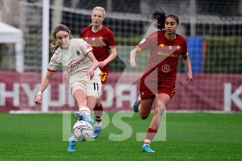 2022-03-19 - Christy Grimshaw (AC Milan) during the Italian Football Championship League A Women 2021/2022 match between AS Roma vs AC Milan at the Tre Fontane stadium on 19 March 2021. - AS ROMA VS AC MILAN - ITALIAN SERIE A WOMEN - SOCCER