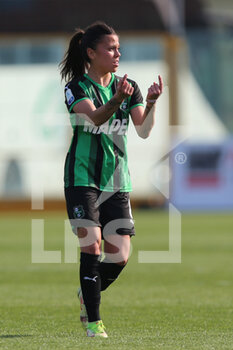 2022-03-26 - Giada Pondini of US SASSUOLO gestures during the Serie A Woman match between US Sassuolo and AS Roma at Stadio Ricci on March 26, 2022 in Sassuolo (MO), Italy. - US SASSUOLO VS AS ROMA - ITALIAN SERIE A WOMEN - SOCCER