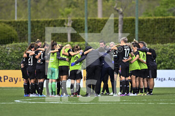 2022-04-24 - Juventus Team during the Women Serie A match between SS Lazio Women and Juventus F.C. at Mirko Fersini Stadium on 24th April, 2022 in Formello, Italy.  - LAZIO WOMEN VS JUVENTUS FC - ITALIAN SERIE A WOMEN - SOCCER