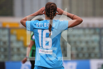 2022-04-24 - Eleonora Goldoni of NAPOLI FEMMINILE reacts during the Serie A Women match between US Sassuolo and Napoli Femminile at Enzo Ricci on April 24, 2022 in Sassuolo (MO), Italy. - US SASSUOLO VS NAPOLI FEMMINILE - ITALIAN SERIE A WOMEN - SOCCER