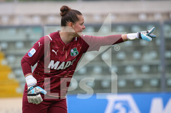 2022-04-24 - Diede Lemey of US SASSUOLO gestures during the Serie A Women match between US Sassuolo and Napoli Femminile at Enzo Ricci on April 24, 2022 in Sassuolo (MO), Italy. - US SASSUOLO VS NAPOLI FEMMINILE - ITALIAN SERIE A WOMEN - SOCCER