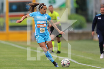2022-04-24 - Sejde Abrahmsson of NAPOLI FEMMINILE in action during the Serie A Women match between US Sassuolo and Napoli Femminile at Enzo Ricci on April 24, 2022 in Sassuolo (MO), Italy. - US SASSUOLO VS NAPOLI FEMMINILE - ITALIAN SERIE A WOMEN - SOCCER