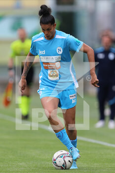 2022-04-24 - Florencia Jaimes of NAPOLI FEMMINILE in action during the Serie A Women match between US Sassuolo and Napoli Femminile at Enzo Ricci on April 24, 2022 in Sassuolo (MO), Italy. - US SASSUOLO VS NAPOLI FEMMINILE - ITALIAN SERIE A WOMEN - SOCCER