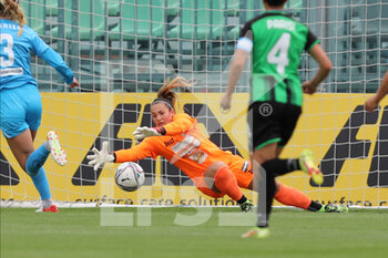 2022-04-24 - Jolanda Aguirre of NAPOLI FEMMINILE in action during the Serie A Women match between US Sassuolo and Napoli Femminile at Enzo Ricci on April 24, 2022 in Sassuolo (MO), Italy. - US SASSUOLO VS NAPOLI FEMMINILE - ITALIAN SERIE A WOMEN - SOCCER