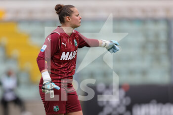 2022-04-24 - Diede Lemey of US SASSUOLO gestures the Serie A Women match between US Sassuolo and Napoli Femminile at Enzo Ricci on April 24, 2022 in Sassuolo (MO), Italy. - US SASSUOLO VS NAPOLI FEMMINILE - ITALIAN SERIE A WOMEN - SOCCER