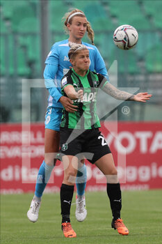 2022-04-24 - Lana Clelland of US SASSUOLO in action during the Serie A Women match between US Sassuolo and Napoli Femminile at Enzo Ricci on April 24, 2022 in Sassuolo (MO), Italy. - US SASSUOLO VS NAPOLI FEMMINILE - ITALIAN SERIE A WOMEN - SOCCER