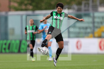 2022-04-24 - Mana Mihashi of US SASSUOLO in action during the Serie A Women match between US Sassuolo and Napoli Femminile at Enzo Ricci on April 24, 2022 in Sassuolo (MO), Italy. - US SASSUOLO VS NAPOLI FEMMINILE - ITALIAN SERIE A WOMEN - SOCCER