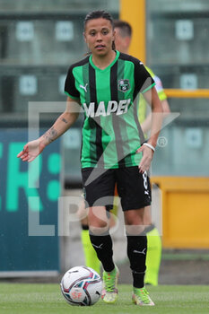 2022-04-24 - Giada Pondini of US SASSUOLO in action during the Serie A Women match between US Sassuolo and Napoli Femminile at Enzo Ricci on April 24, 2022 in Sassuolo (MO), Italy. - US SASSUOLO VS NAPOLI FEMMINILE - ITALIAN SERIE A WOMEN - SOCCER