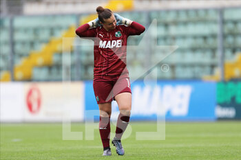 2022-04-24 - Diede Lemey of US SASSUOLO reacts during the Serie A Women match between US Sassuolo and Napoli Femminile at Enzo Ricci on April 24, 2022 in Sassuolo (MO), Italy. - US SASSUOLO VS NAPOLI FEMMINILE - ITALIAN SERIE A WOMEN - SOCCER