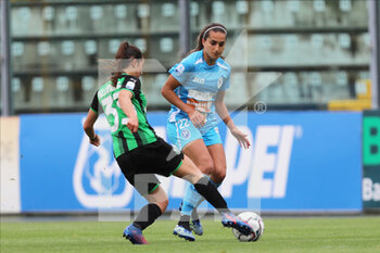 2022-04-24 - Sejde Abrahamsson of NAPOLI FEMMINILE in action during the Serie A Women match between US Sassuolo and Napoli Femminile at Enzo Ricci on April 24, 2022 in Sassuolo (MO), Italy. - US SASSUOLO VS NAPOLI FEMMINILE - ITALIAN SERIE A WOMEN - SOCCER