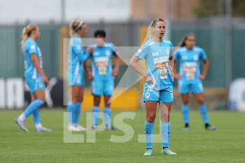 2022-04-24 - Emma Severini of NAPOLI FEMMINILE looks on during the Serie A Women match between US Sassuolo and Napoli Femminile at Enzo Ricci on April 24, 2022 in Sassuolo (MO), Italy. - US SASSUOLO VS NAPOLI FEMMINILE - ITALIAN SERIE A WOMEN - SOCCER