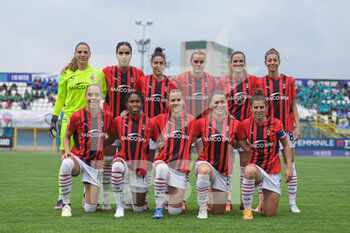 2022-05-07 - AC MIlan lineup - INTER - FC INTERNAZIONALE VS AC MILAN - ITALIAN SERIE A WOMEN - SOCCER